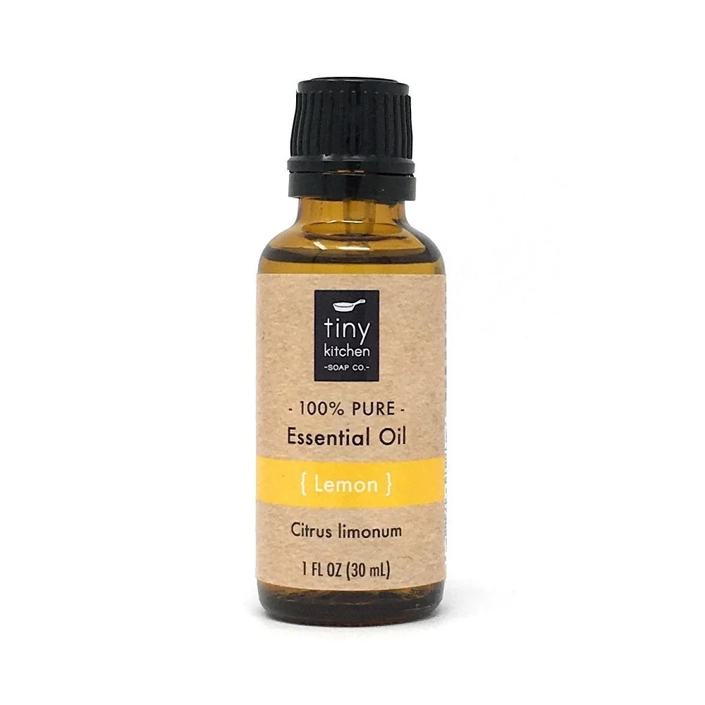 Pure Lemon Essential Oil - Citrus limonum (30 mL / 1 fl oz)